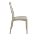 Καρέκλα πολυπροπυλενίου σε dove grey χρώμα 45x56x94 εκ. MIRANDA SIESTA