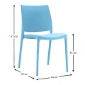 MAYA LIGHT BLUE(Σ22)ΚΑΡΕΚΛΑ ΠΟΛ/ΝΙΟΥ