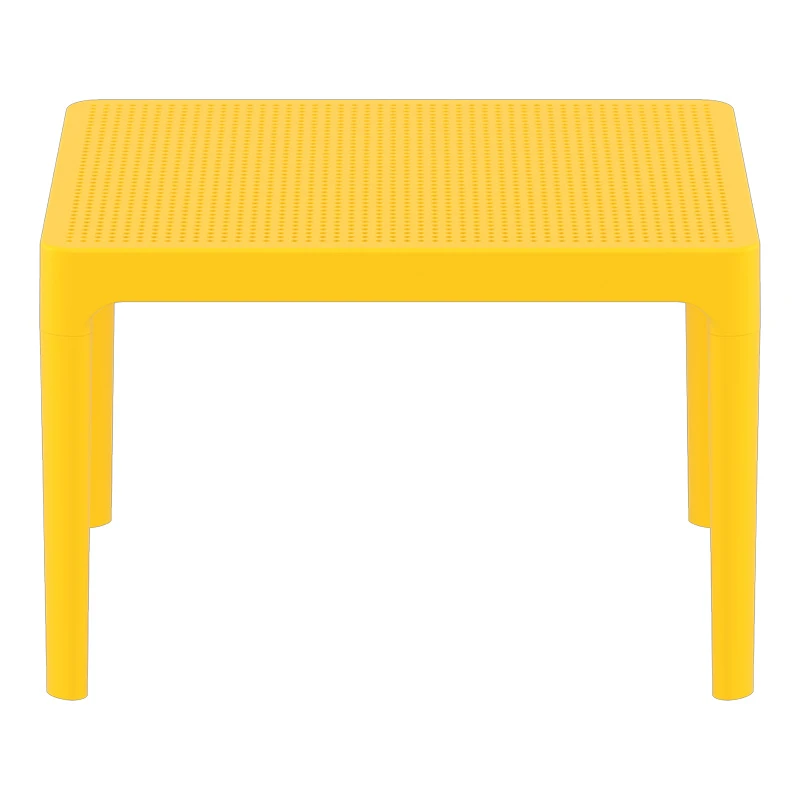 ΣΚΑΙ ΤΡΑΠΕΖΙ 50Χ60Χ40εκ. YELLOW ΠΟΛ/ΝΙΟΥ - 20.0259