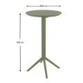 SKY OL.GREEN BAR Φ60Χ108εκ.ΠΤΥΣ/ΝΟ ΤΡΑΠ. ΠΟΛ/ΝΙΟΥ