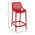 ΑΙΡ ΣΚΑΜΠΟ 65εκ.RED ΠΟΛ/ΝΙΟΥ - 20.0378