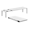 ΒΕΓΚΑΣ WHITE 100X260/300εκ. ΕΠΕΚΤ.ΤΡΑΠΕΖΙ ΠΟΛ/ΝΙΟΥ - 20.0579