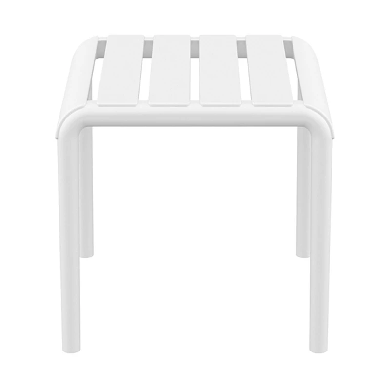 PARIS WHITE ΤΡΑΠΕΖΙ 42X41X40εκ. ΠΟΛ/ΝΙΟΥ