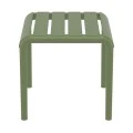 PARIS OLIVE GREEN ΤΡΑΠΕΖΙ 42X41X40εκ. ΠΟΛ/ΝΙΟΥ