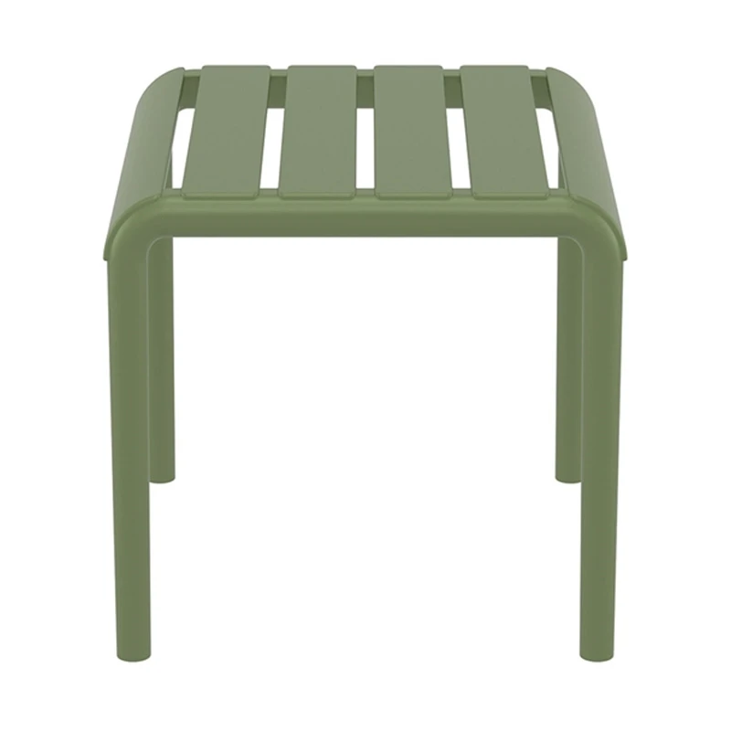 PARIS OLIVE GREEN ΤΡΑΠΕΖΙ 42X41X40εκ. ΠΟΛ/ΝΙΟΥ