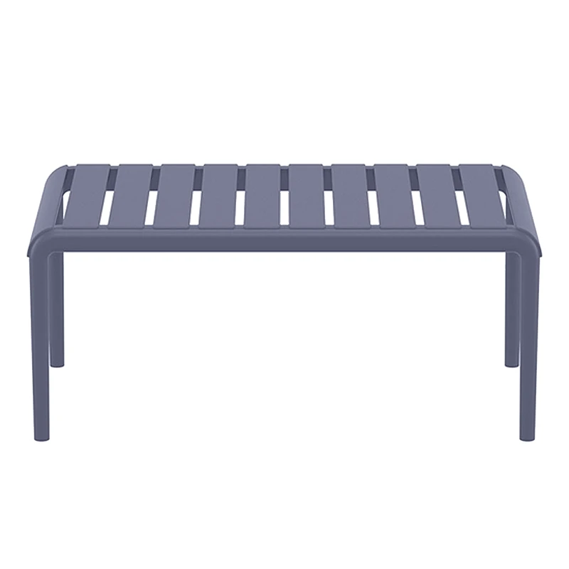 PARIS DARK GREY ΤΡΑΠΕΖΙ 90X50X40εκ. ΠΟΛ/ΝΙΟΥ