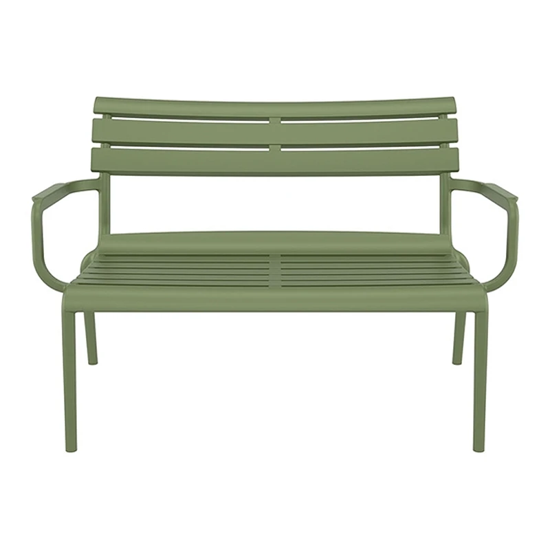 PARIS ΚΑΝΑΠΕΣ OLIVE GREEN 116X70X75εκ. ΠΟΛ/ΝΙΟΥ