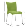 ΤΖΟΥΛΙΕΤ LIGHT GREEN ΚΑΡΕΚΛΑ ΠΟΛ/ΝΙΟΥ/ΑΛΟΥΜ. - 20.2658