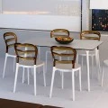 BIBI WHITE/AMBER TRANSP.ΚΑΡΕΚΛΑ