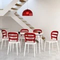 ΒΙΒΙ WHITE/RED TRANSP.ΚΑΡΕΚΛΑ - 32.0050