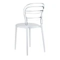BIBI WHITE/CLEAR TRANSP.ΚΑΡΕΚΛΑ