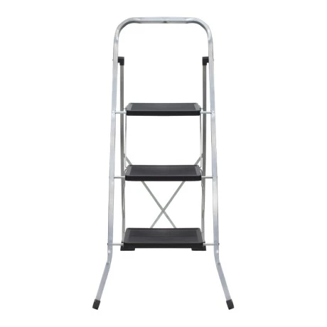 Step stool metal 3 steps 70cm.