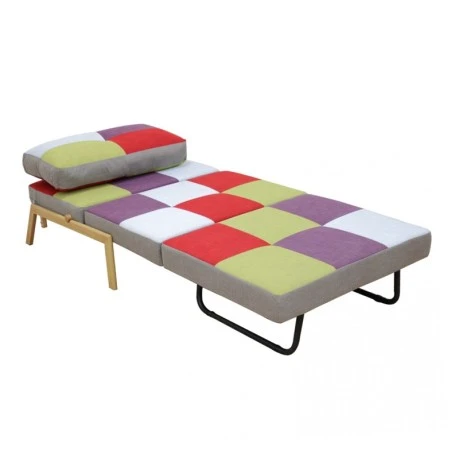 SARA Q PATCHWORK ΥΦΑΣΜΑ ΠΟΛΥΘΡΟΝΑ/ΚΡΕΒΑΤΙ 95Χ96εκ.