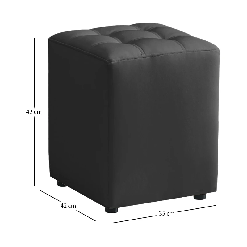 CUBE BLACK PU ΣΚΑΜΠΟ