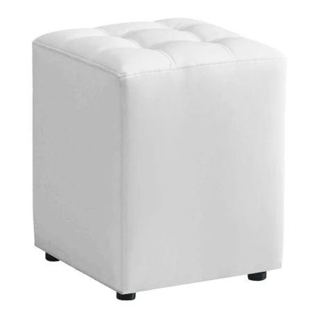 CUBE WHITE PU ΣΚΑΜΠΟ