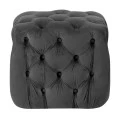 ASTRA ΣΚΑΜΠΟ BLACK VELVET ΥΦΑΣΜΑ 45X45Χ45εκ.