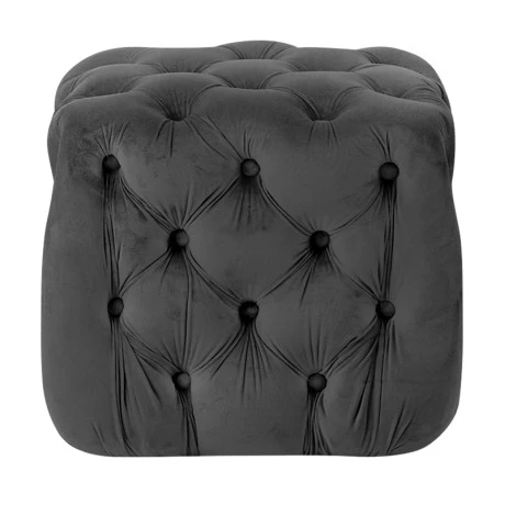 ASTRA ΣΚΑΜΠΟ BLACK VELVET ΥΦΑΣΜΑ 45X45Χ45εκ.