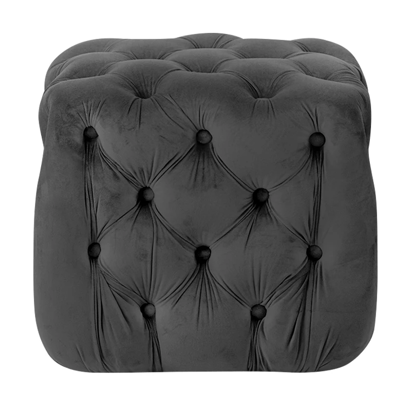 ASTRA ΣΚΑΜΠΟ BLACK VELVET ΥΦΑΣΜΑ 45X45Χ45εκ.