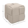 LINE ΣΚΑΜΠΟ CREAM ΥΦΑΣΜΑ 40X40X40εκ.