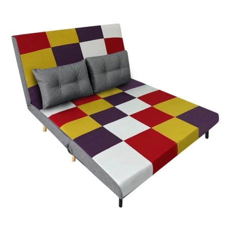 SARA PATCHWORK ΥΦΑΣΜΑ ΚΑΝΑΠΕΣ/ΚΡΕΒΑΤΙ 134Χ80εκ.