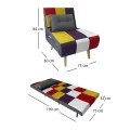 SARA PATCHWORK ΥΦΑΣΜΑ ΠΟΛΥΘΡΟΝΑ/ΚΡΕΒΑΤΙ 75Χ80εκ.