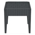MIAMI DARK GREY ΤΡΑΠΕΖΙ 45Χ45Χ45εκ. ΠΟΛ/ΝΙΟΥ