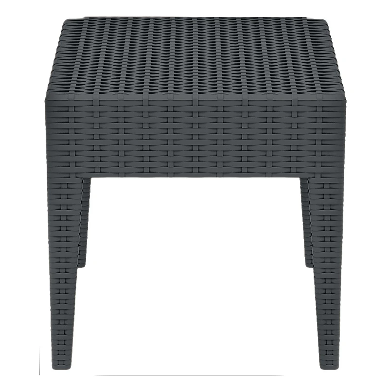 MIAMI DARK GREY ΤΡΑΠΕΖΙ 45Χ45Χ45εκ. ΠΟΛ/ΝΙΟΥ