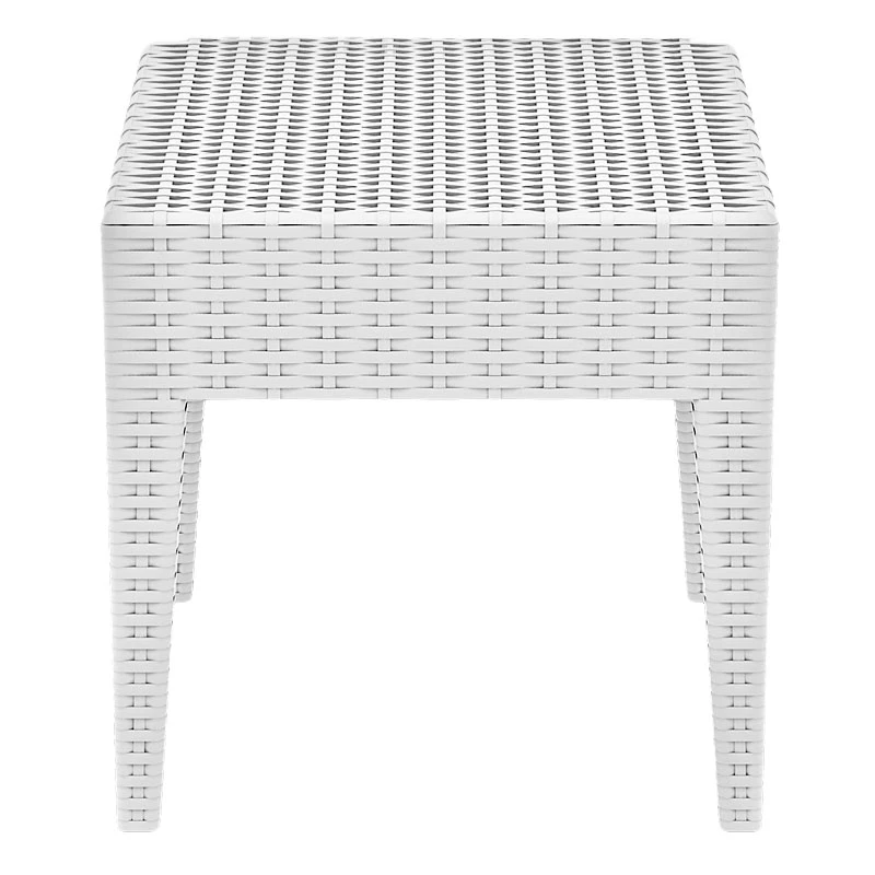 ΜΑΙΑΜΙ WHITE ΤΡΑΠΕΖΙ 45Χ45Χ45εκ. ΠΟΛ/ΝΙΟΥ - 53.0084