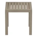 Τραπεζάκι ρητίνης σε dove grey χρώμα 45x45x45 εκ. OCEAN SIESTA