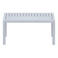OCEAN SILVER GREY ΤΡΑΠΕΖΙ 90Χ45εκ. ΠΟΛ/ΝΙΟΥ