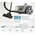 Ηλεκτρική σκούπα BRN-0137 Bruno 800W 3lt κυκλωνική χρώμα λευκό