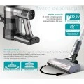 Ηλεκτρική σκούπα επαναφορτιζόμενη 2 σε 1 BRN-0160 Bruno 200W χρώμα ασημί