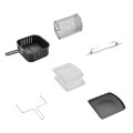 Φουρνάκι &amp; Φριτέζα Αέρος PRAF-40424 Primo Digital 12L 1800W Inox/Μαύρο
