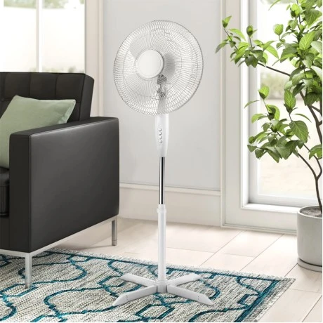 Stand fan FANSPWH10 (18") 45cm 55W white color