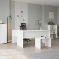 Rio Megapap manager office in white color 160x144x75cm.