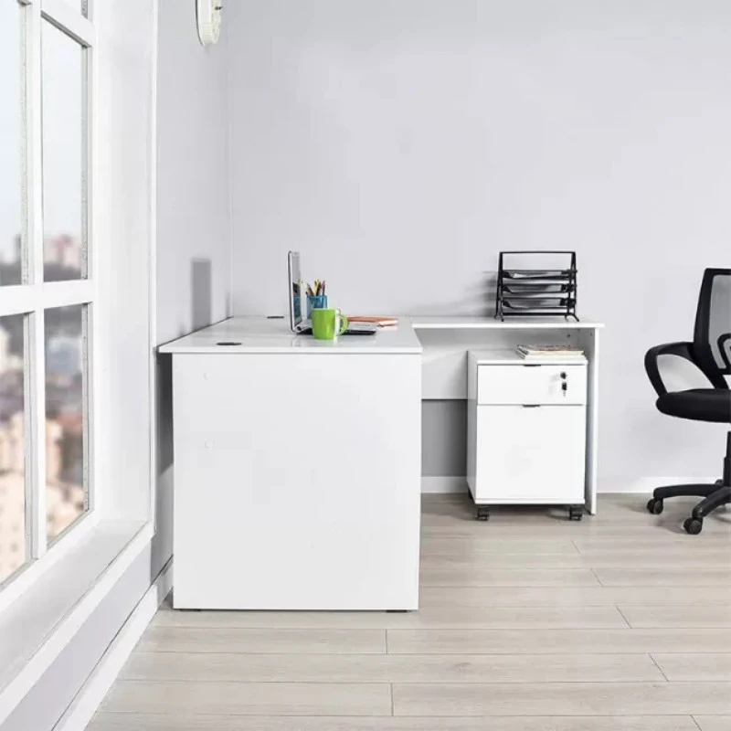 Rio Megapap manager office in white color 160x144x75cm.