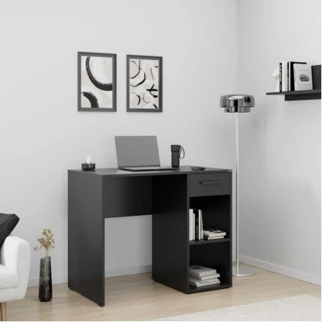 Concept Megapap office in anthracite color 90x52x75cm.
