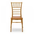 Tiffany Megapap PP catering chair in golden color 40x40,5x91cm.