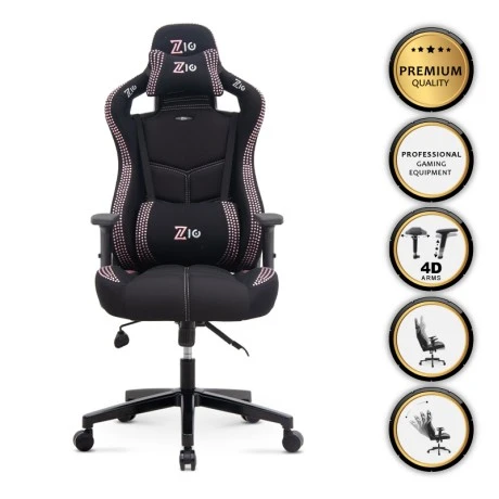 Καρέκλα γραφείου ZIO GAMING PRO ELEGANT Megapap χρώμα pebbles 61x67x125/134εκ.