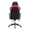 Καρέκλα γραφείου GAMING VORTEX MEGAPAP χρώμα κόκκινο - μαύρο 68x71x125/133εκ.