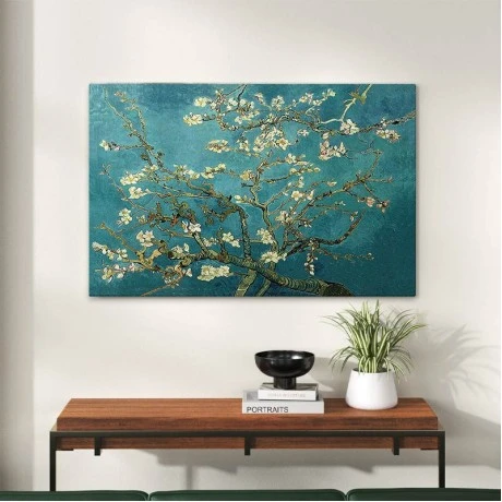 "Blooming Flowers" Megapap painting on canvas digital printing 100x70x3cm.
