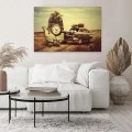"Dali" Megapap painting on canvas digital printing 75x50x3cm.