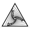 DSL Megapap metal wall art in black color 45x2x40cm.