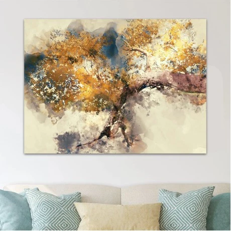 Πίνακας σε καμβά "Abstract Tree" Megapap ψηφιακής εκτύπωσης 100x70x3εκ.