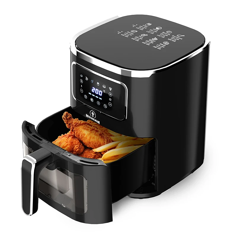 Air fryer - AirFryer Human HU-390 with removable bucket 5L 1500W