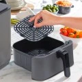 LUXELL AirFryer with detachable bucket 7.5lt color black 1550-1850W