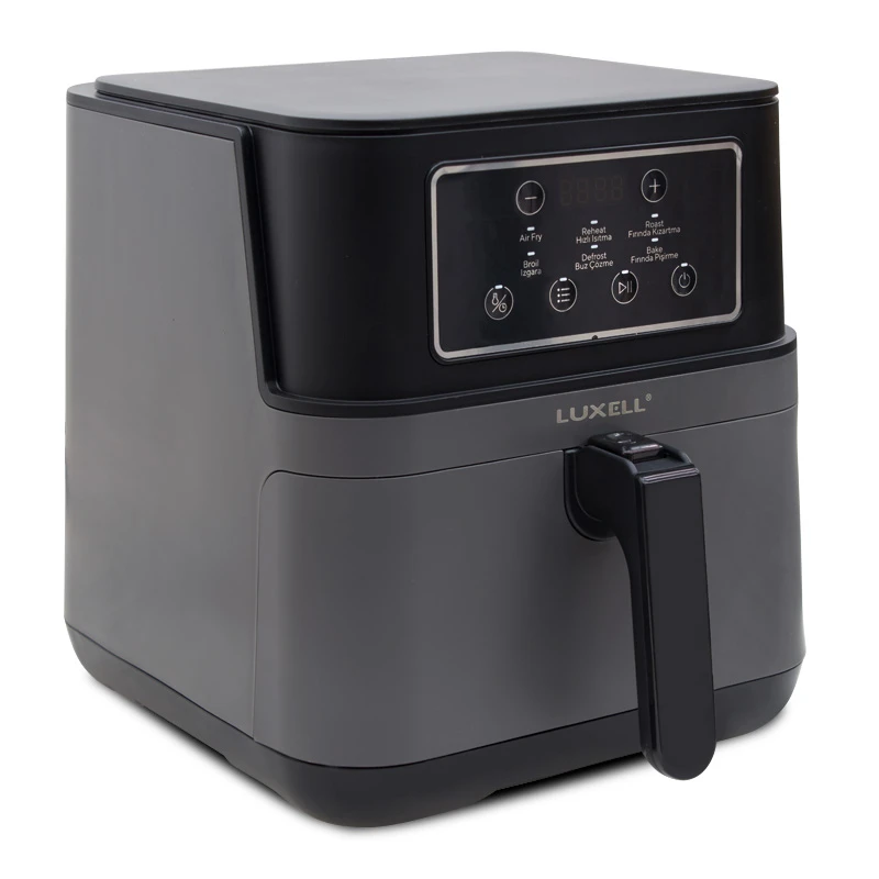 LUXELL AirFryer with detachable bucket 7.5lt color black 1550-1850W