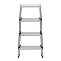 Double Step Perilla aluminium ladder 4+4 steps 82,5cm.