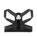 Body posture corrector adjustable color black 115cm.