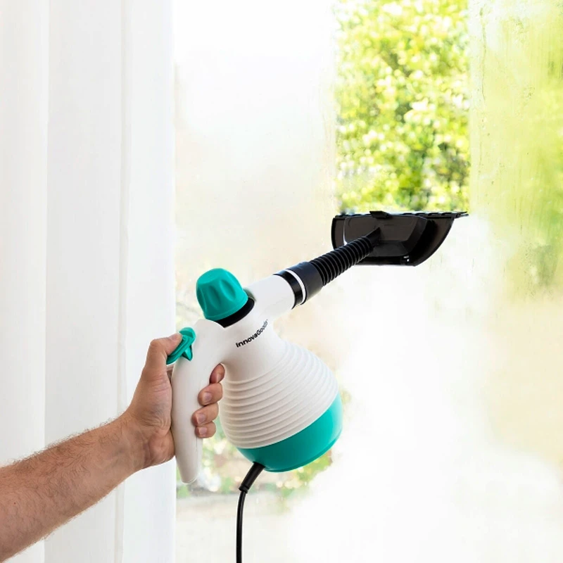 Steany 1000W handheld steam cleaner with 9 parts 0.35L